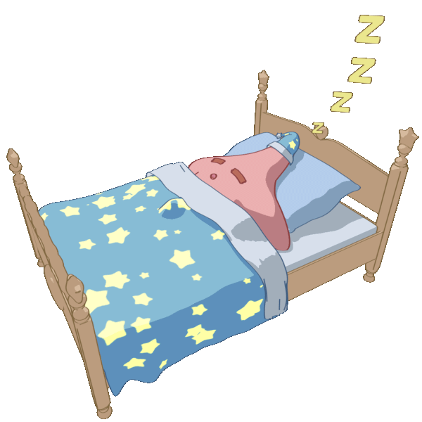 sleeping starfish